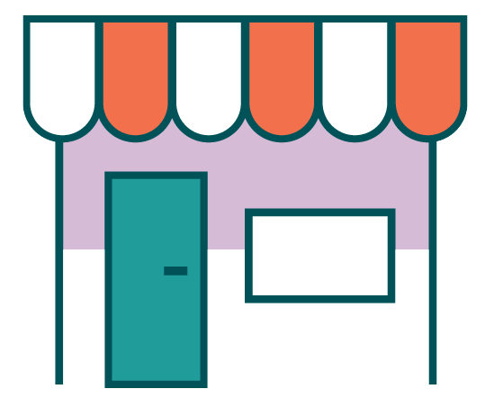 icon of store front