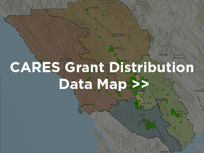 CARES Grant Distribution Map